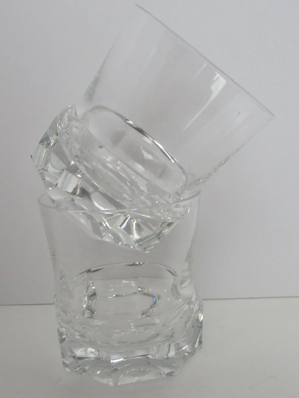 Baccarat crystal old fashioned glasses